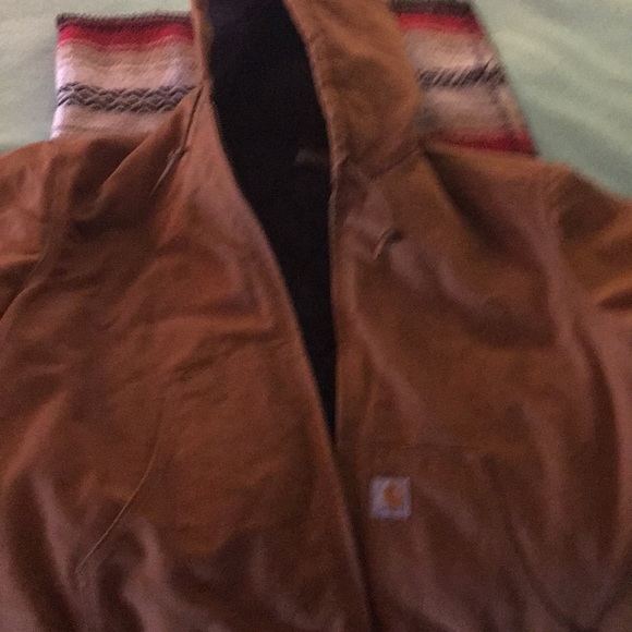 NWOT men’s large hooded carhartt - Picture 3 of 3